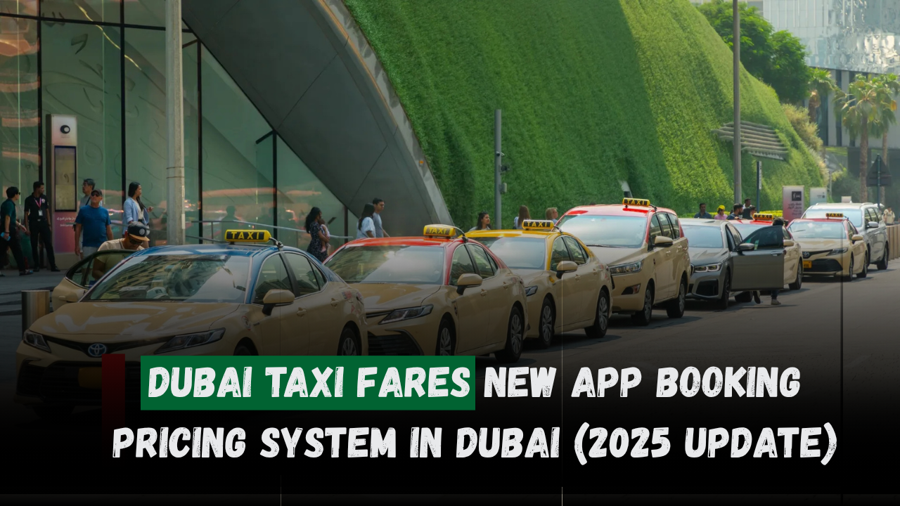 Dubai Taxi Fares: New App Booking Pricing System in Dubai (2025 Update)