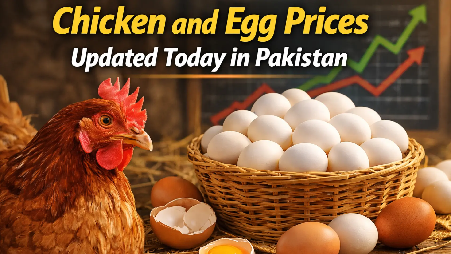 Chicken and Egg Prices Updated Today in Pakistan