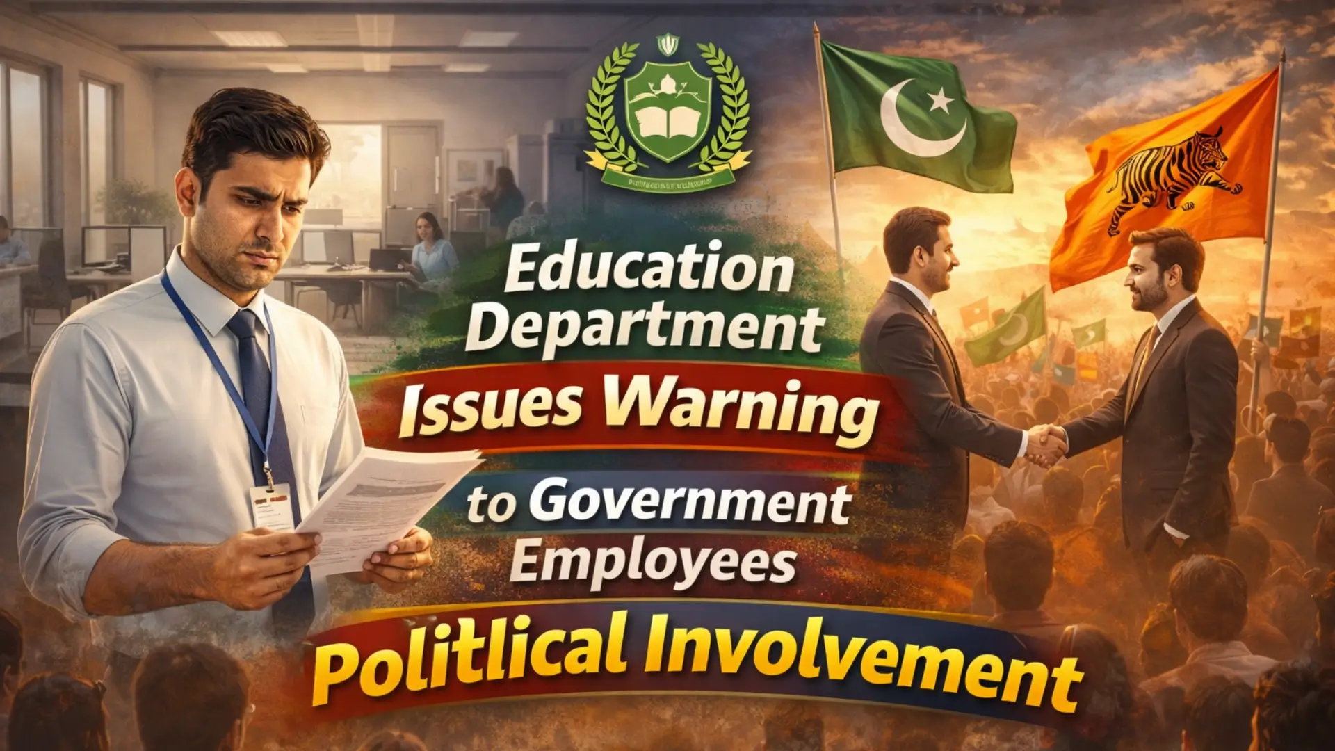 Education Department Issues Warning to Government Employees Over Political Involvement