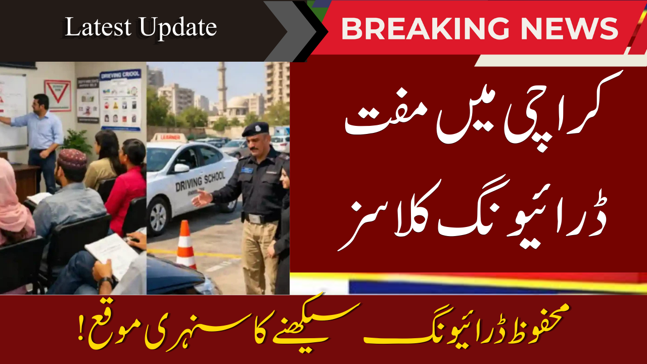 Free Driving Classes in Karachi: Learn Safe Driving Today
